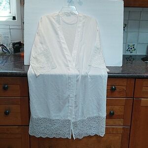 Oysho Silk Lingerie Robe...Size M